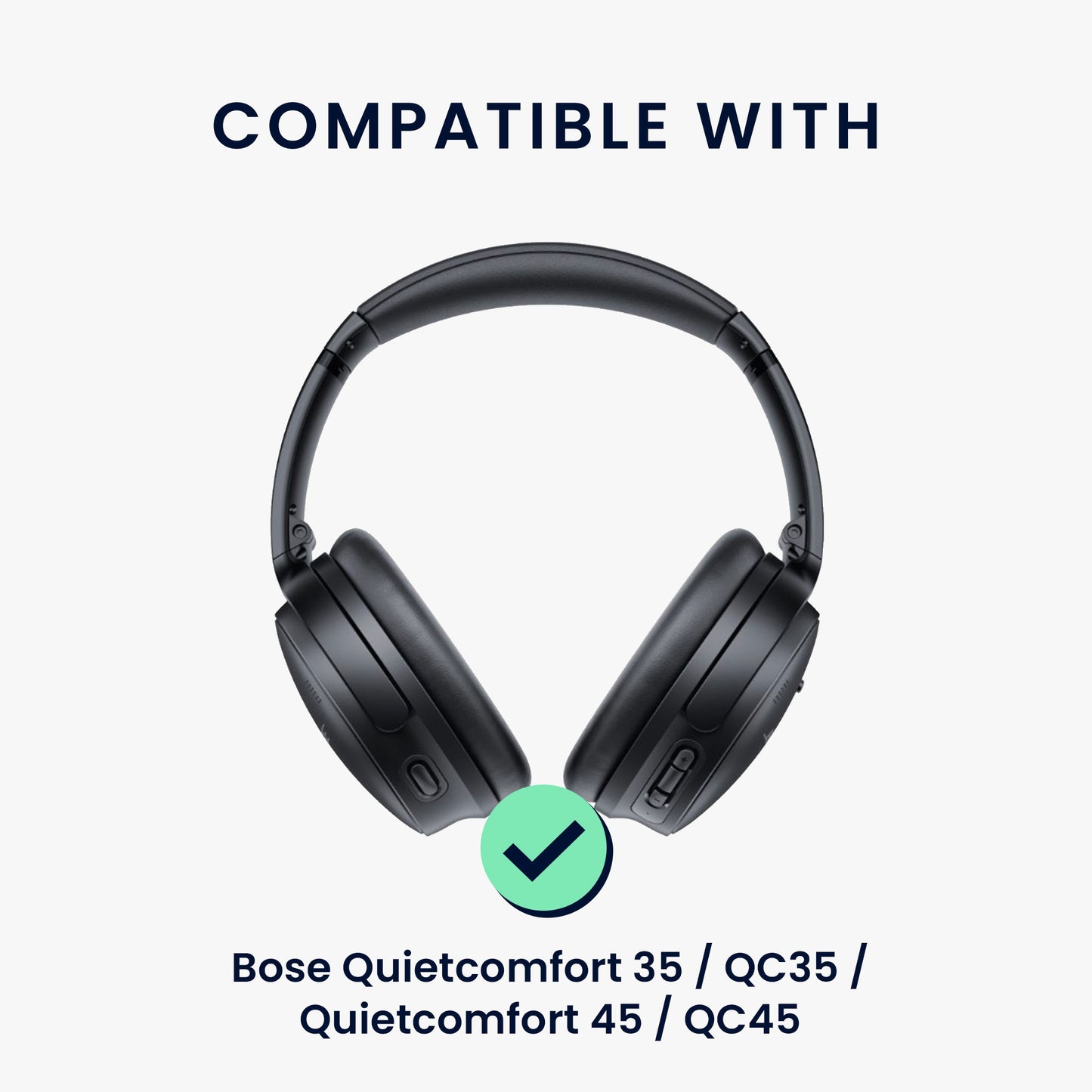 Replacement Headband Pad for Bose QuietComfort 35 / QC35 / QuietComfort 45 / QC45