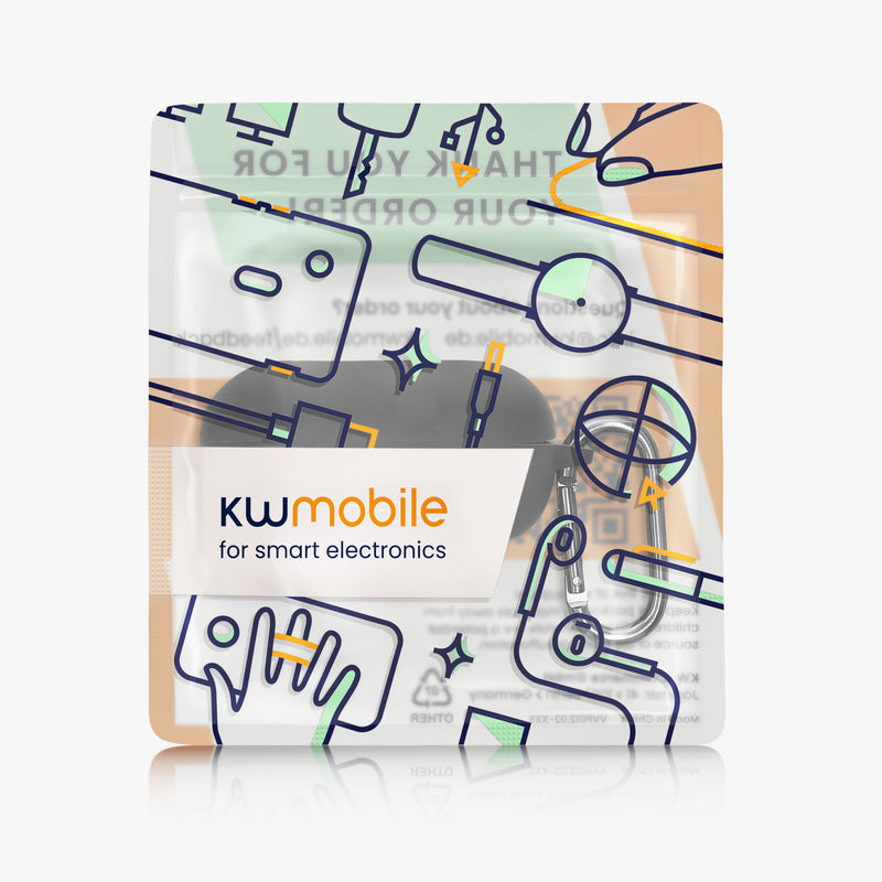 kwmobile Case Compatible with SteelSeries Arctis Gamebuds Headphones