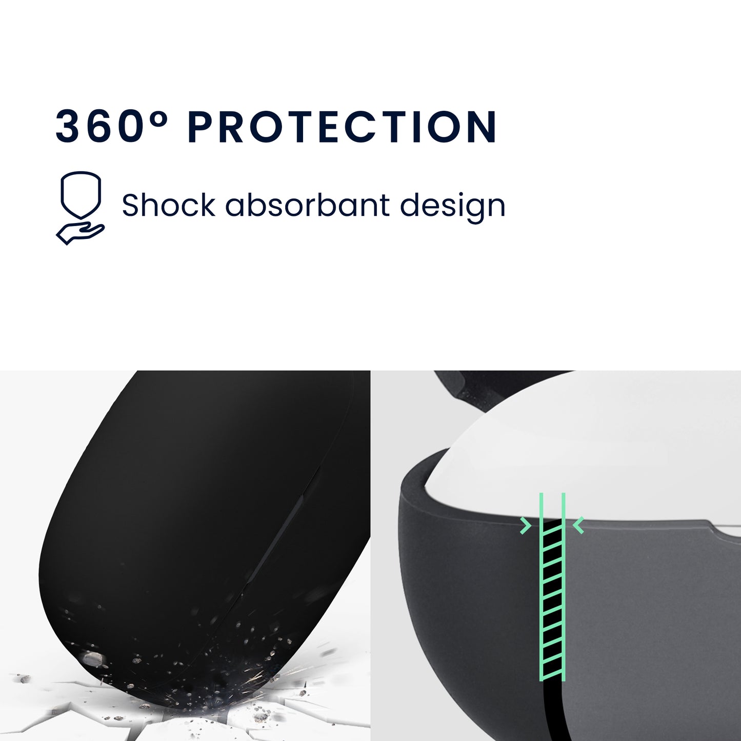kwmobile Case compatible with Xiaomi Redmi Buds 6 Pro Headphones
