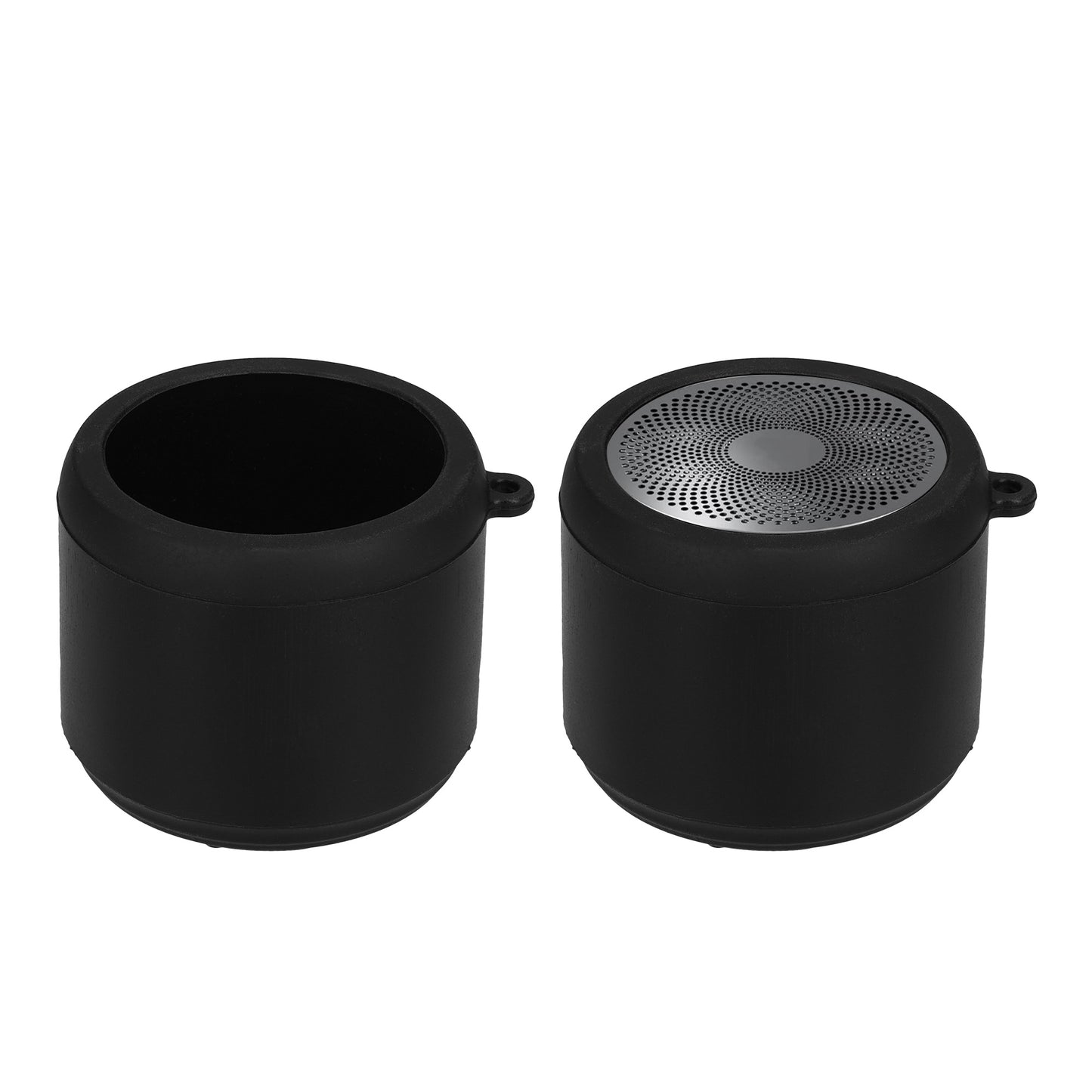 kwmobile Silikon Hülle kompatibel mit EWA A106 Pro - Schutzhülle für Mini Speaker - Cover Bluetooth Lautsprecher Schwarz Schwarz  