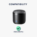kwmobile Case Compatible with EWA A106 Pro - Protective Cover for Mini Speaker - Bluetooth Speaker Cover
