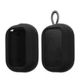 kwmobile Silikon Hülle kompatibel mit soundcore Select 4 Go Ultra / Select 4 Go - Schutzhülle für Mini Speaker - Cover Bluetooth Lautsprecher Schwarz Schwarz  
