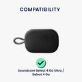 kwmobile Case Compatible with soundcore Select 4 Go Ultra / Select 4 Go - Protective Cover for Mini Speaker - Bluetooth Speaker Cover