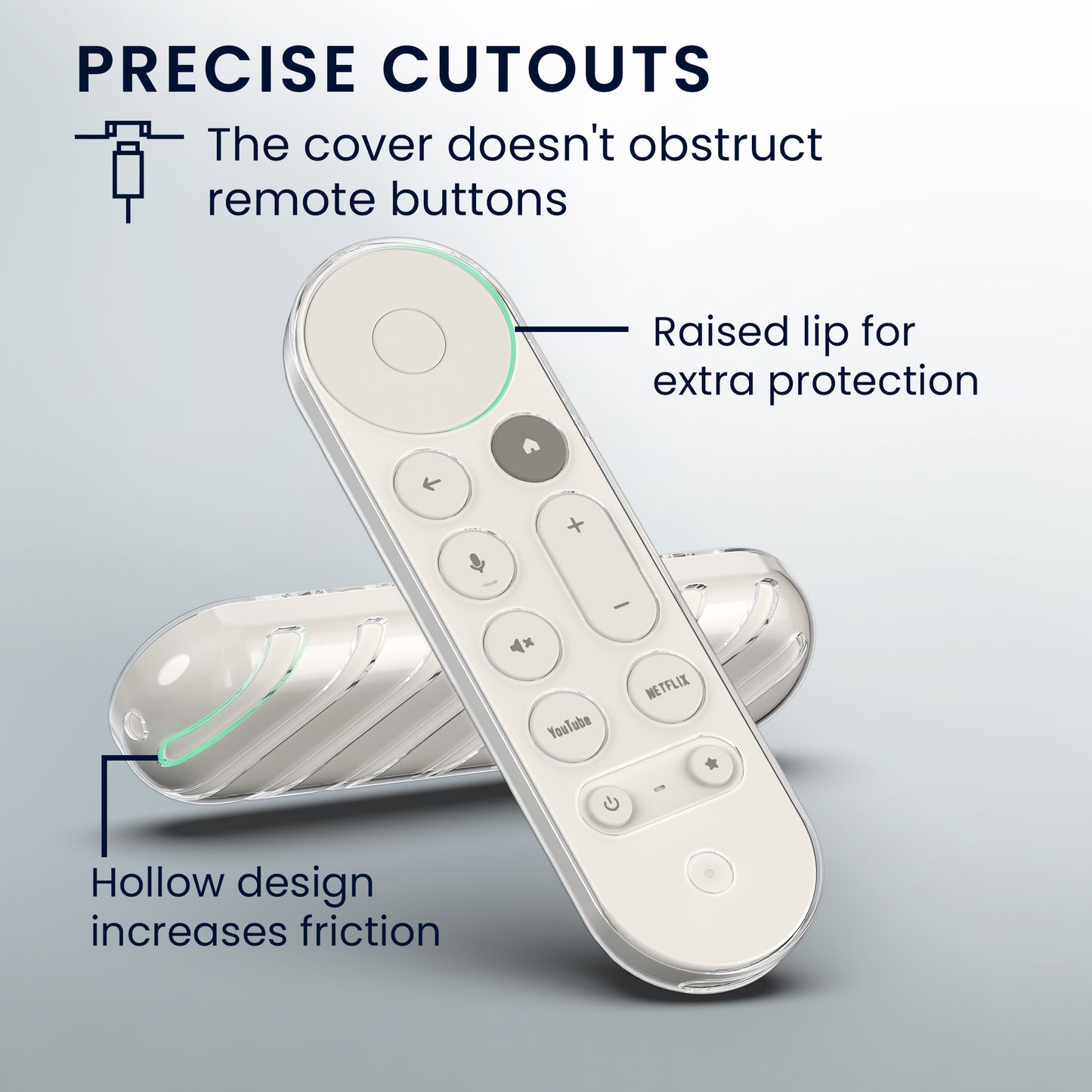 kwmobile Remote Control Protective Case compatible with Google TV Streamer 4K Cover for TV Accessory