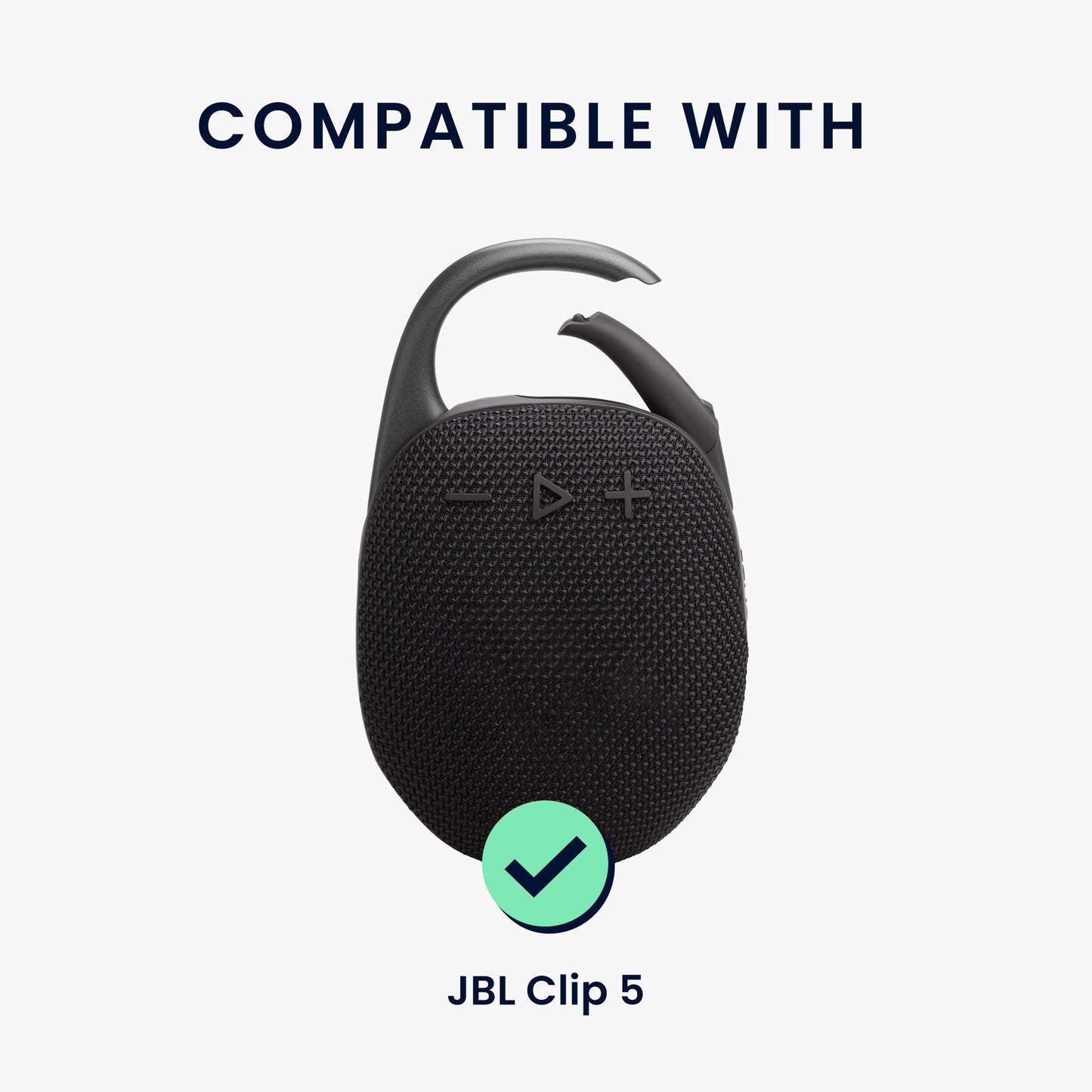 kwmobile Case for JBL Clip 5 Protective Cover Case for Mini Speaker Bluetooth Speaker