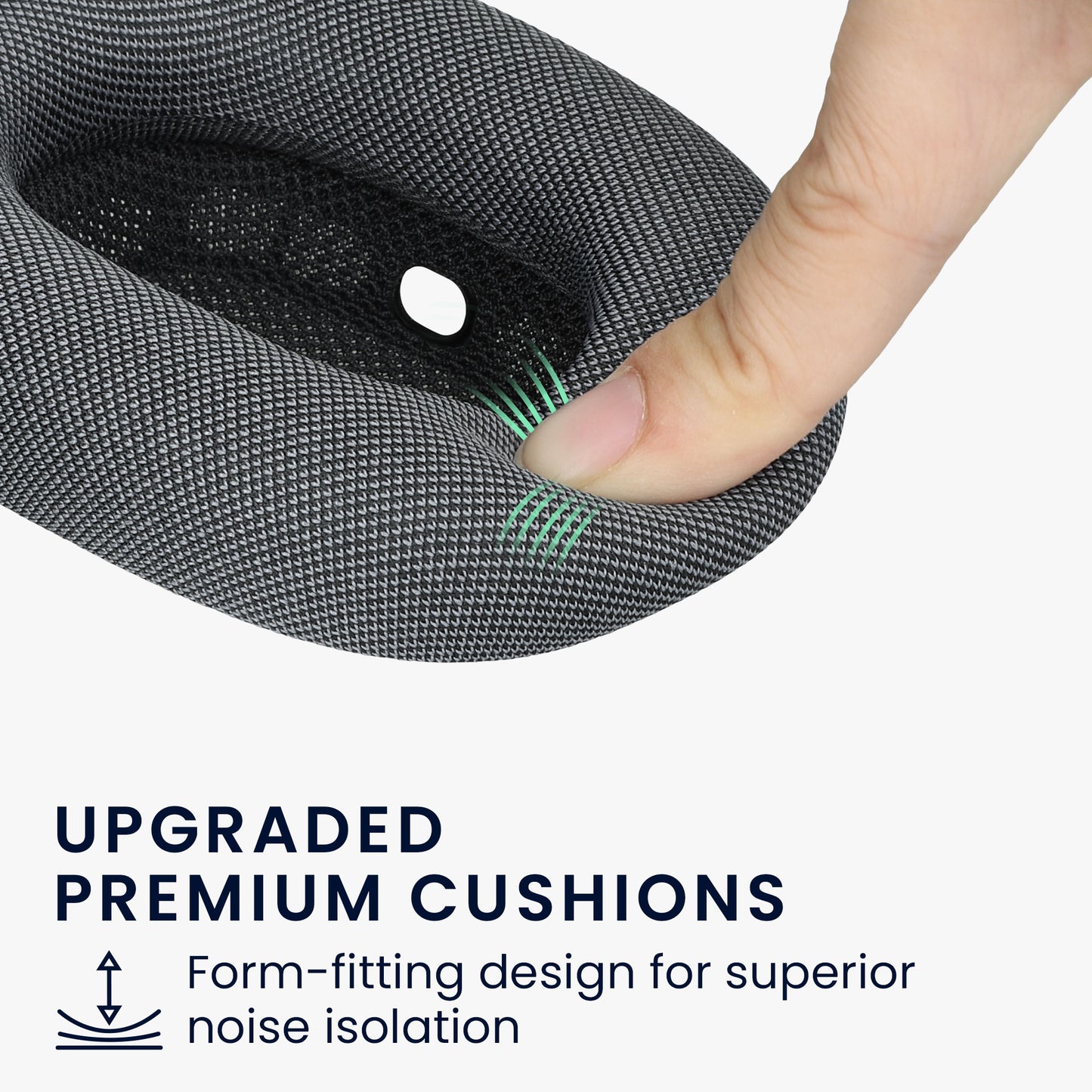 2x Earpads for Apple AirPods Max / AirPods Max 2 Cushions Made of Mesh