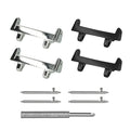 kwmobile Metal Adapter with 22mm Band Width Compatible with Amazfit T-Rex 3 Watch Strap Smartwatch Band Connector Adapter Set