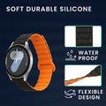 kwmobile Replacement Band compatible with Samsung Galaxy Watch 4 / 5 / 6 Galaxy Watch 7 / FE - Fitness Tracker Band with Magnetic Closure