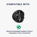 kwmobile USB C Charging Cable compatible with Garmin Smartwatch Instinct / Fenix / Vivoactive / Venu / Vivosmart - Cable Charger - Smart Watch Type C Replacement Cable - Fitness Tracker Charging Cable