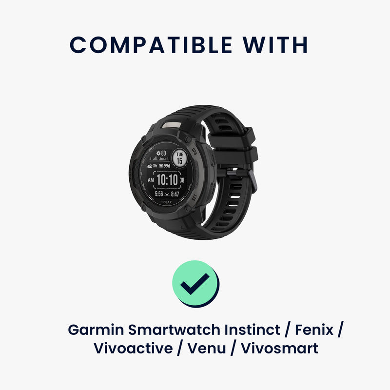 kwmobile USB C Charging Cable compatible with Garmin Smartwatch Instinct / Fenix / Vivoactive / Venu / Vivosmart - Cable Charger - Smart Watch Type C Replacement Cable - Fitness Tracker Charging Cable