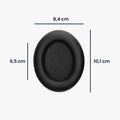 kwmobile Ear Pads for EarFun Wave Pro Headphones Replacement Parts Over Ear Headphones