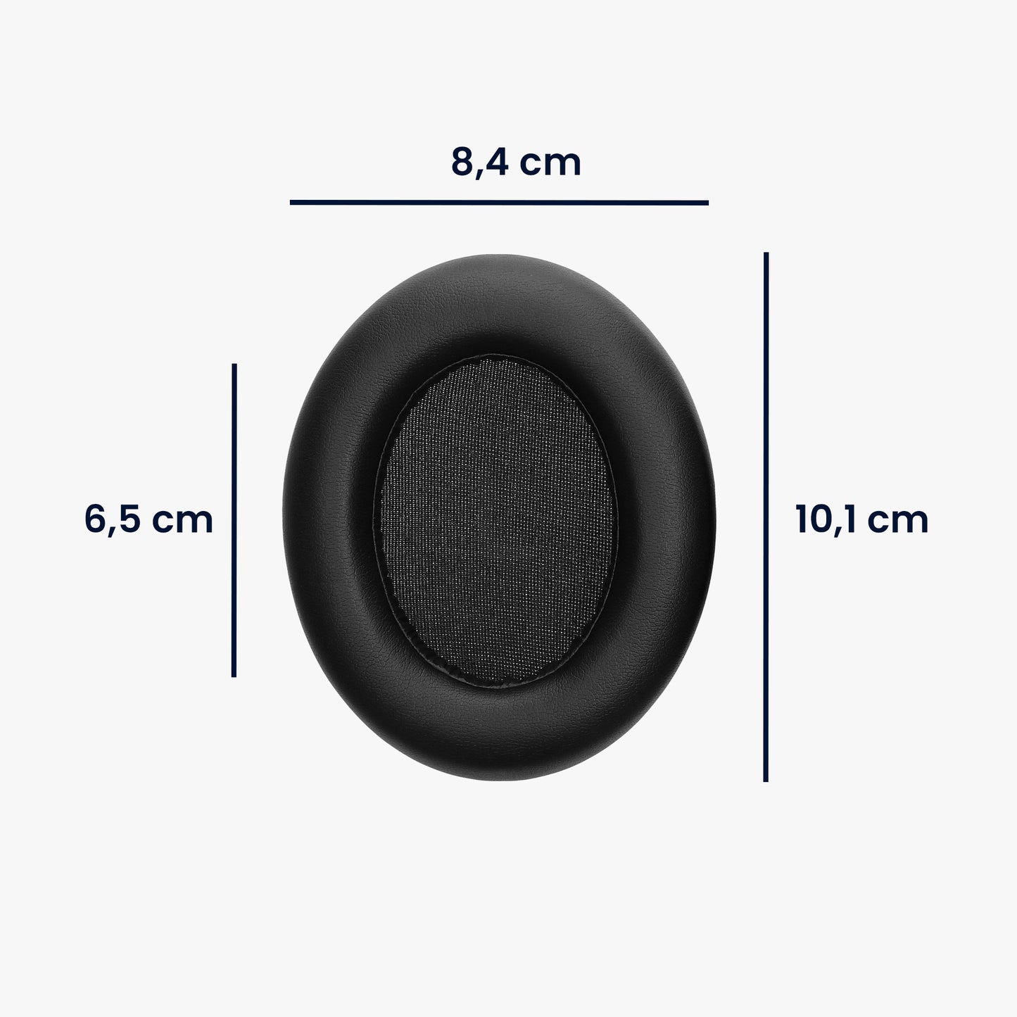 kwmobile Ear Pads for EarFun Wave Pro Headphones Replacement Parts Over Ear Headphones