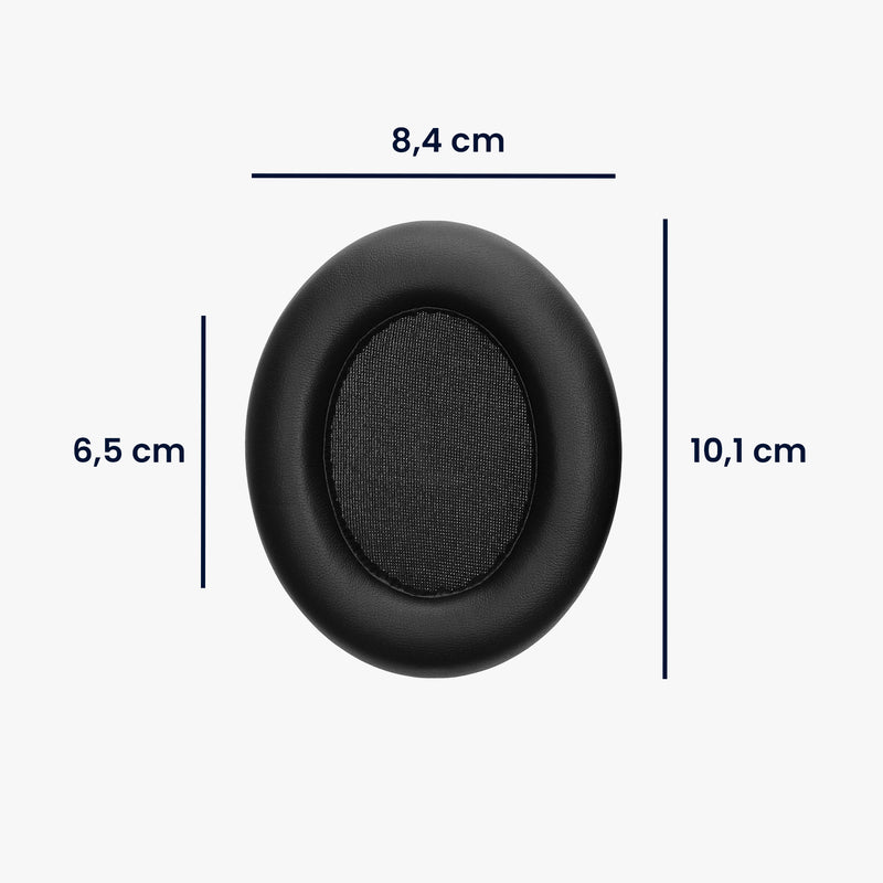 kwmobile Ear Pads for EarFun Wave Pro Headphones Replacement Parts Over Ear Headphones