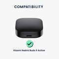 kwmobile Case Compatible with Xiaomi Redmi Buds 6 Active Headphones