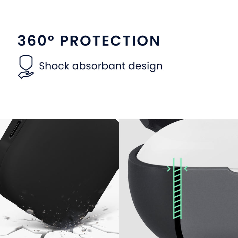 kwmobile Case Compatible with Xiaomi Redmi Buds 6 Active Headphones