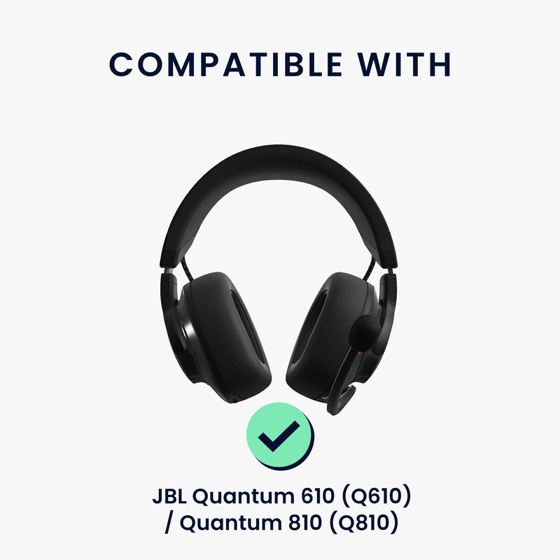 kwmobile Replacement Ear Pads compatible with JBL Quantum 610 (Q610) / Quantum 810 (Q810) Headphones Replacement Pads