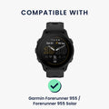 kwmobile Screen Protector compatible with Garmin Forerunner 955 / Forerunner 955 Solar Film Display Protection for Fitness Tracker