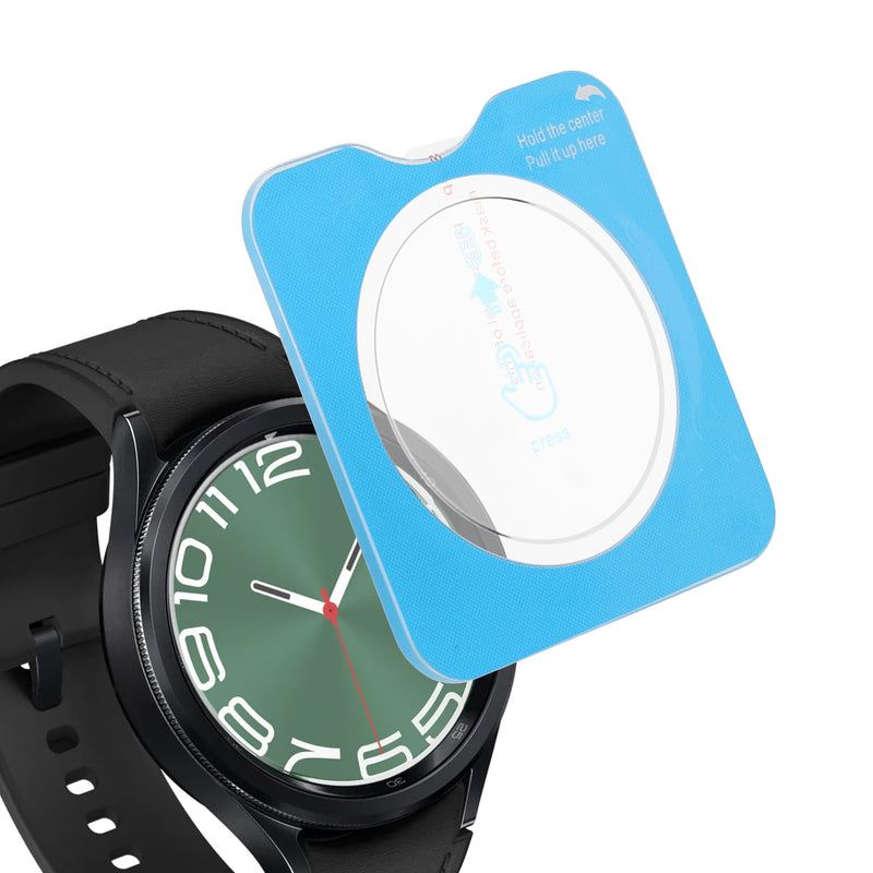 kwmobile Screen Protector compatible with Samsung Galaxy Watch 6 Classic 47mm Film Display Protection for Smartwatch Fitness Tracker