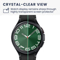 kwmobile Screen Protector compatible with Samsung Galaxy Watch 6 Classic 47mm Film Display Protection for Smartwatch Fitness Tracker