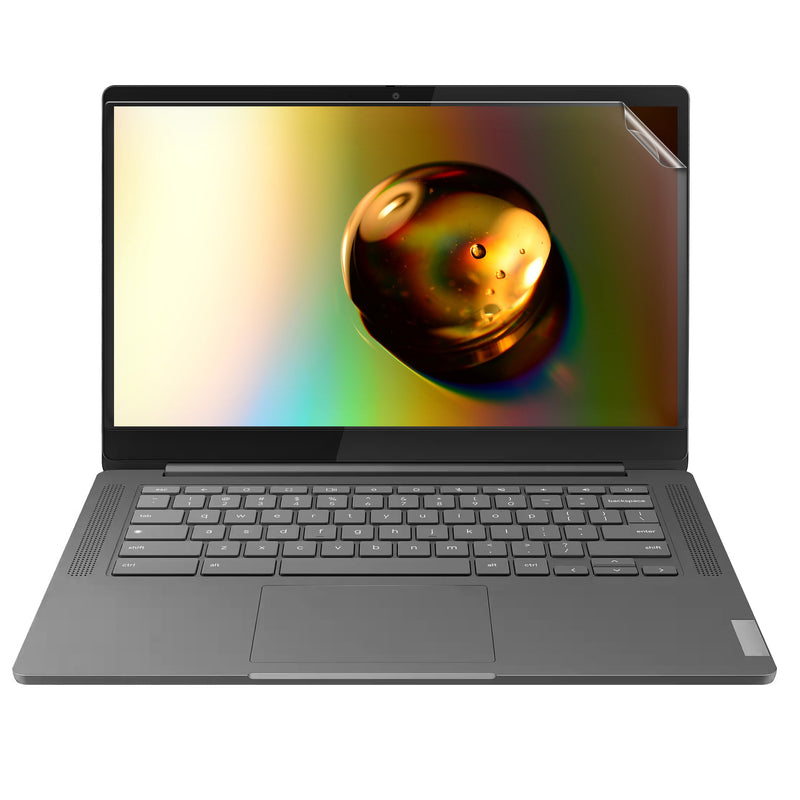 kwmobile Schutzfolie für Lenovo Chromebook IdeaPad Slim 3 14" Folie - Laptop Folie - Displayschutz matt - Displayschutzfolie Displayfolie entspiegelt - Laptop Schutz Zubehör Transparent  