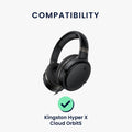 kwmobile Replacement Headphone Microphone compatible with Kingston Hyper X Cloud OrbitS Headset Gaming Headphones Microphone with 3.5 mm Jack Plug