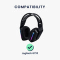 kwmobile Replacement Headphone Microphone compatible with Logitech G733 Headset - Gaming Headphones Microphone with 3.5mm Jack Plug