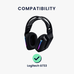 kwmobile Ersatz Kopfhörer Mikrofon kompatibel mit Logitech G733 Headset - Gaming Headphones Mikrofon mit 3,5 mm