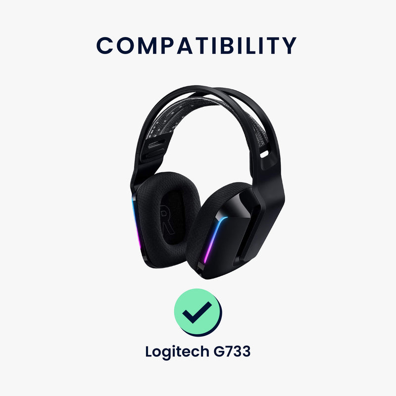 kwmobile Replacement Headphone Microphone compatible with Logitech G733 Headset - Gaming Headphones Microphone with 3.5mm Jack Plug