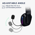 kwmobile Replacement Headphone Microphone compatible with Logitech G733 Headset - Gaming Headphones Microphone with 3.5mm Jack Plug
