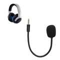 kwmobile Ersatz Kopfhörer Mikrofon kompatibel mit Razer Kaira Pro Headset - Gaming Headphones Mikrofon mit 3,5 mm Klinkenstecker - Schwarz Schwarz  