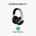 kwmobile Replacement Headphone Microphone compatible with Razer Kaira Pro Headset Gaming Headphones Microphone with 3.5 mm Jack Plug