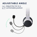 kwmobile Replacement Headphone Microphone compatible with Razer Kaira Pro Headset Gaming Headphones Microphone with 3.5 mm Jack Plug