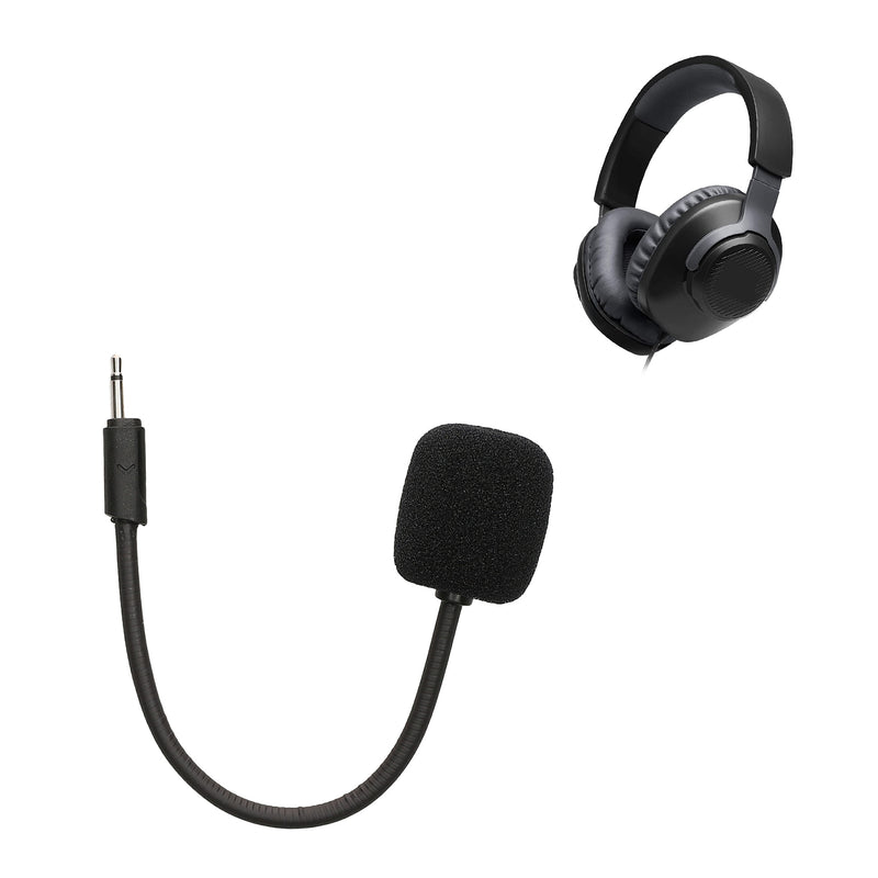 kwmobile Replacement Headphone Microphone compatible with JBL Quantum 100 Headset - Gaming Headphones Microphone with 3.5mm Jack Plug