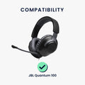 kwmobile Replacement Headphone Microphone compatible with JBL Quantum 100 Headset - Gaming Headphones Microphone with 3.5mm Jack Plug