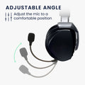 kwmobile Replacement Headphone Microphone compatible with ASUS ROG Theta 7.1 Headset - Gaming Headphone Microphone with 3.5 mm Jack Plug
