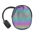 kwmobile Case for JBL Tune 600 / 500BT / 510BT / 450 - Headset Pouch made of Metallic Faux Leather and Nylon