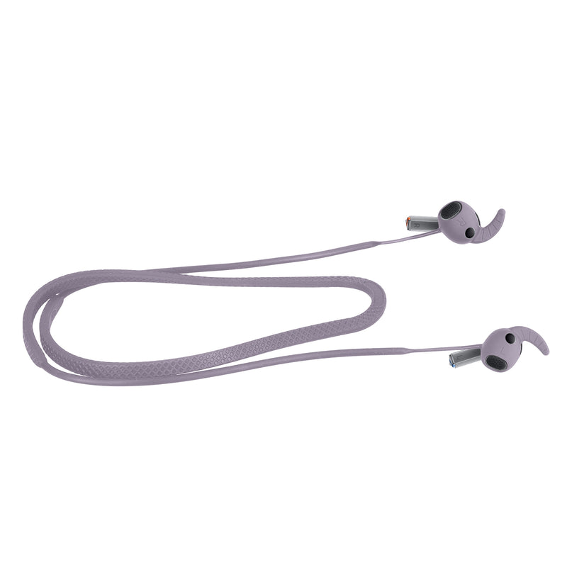 kwmobile Halteband kompatibel mit Samsung Galaxy Buds 3 Pro Headphones - Kopfhörer Halter Band Strap in Lavendel Lavendel  