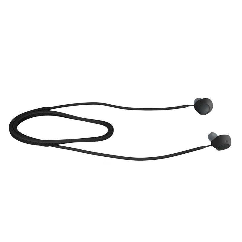 kwmobile Halteband kompatibel mit Sony WF-C700N Headphones - Kopfhörer Halter Band Strap in Schwarz Schwarz  