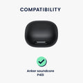 Silicone Case for Anker Soundcore P40i Ghost Design