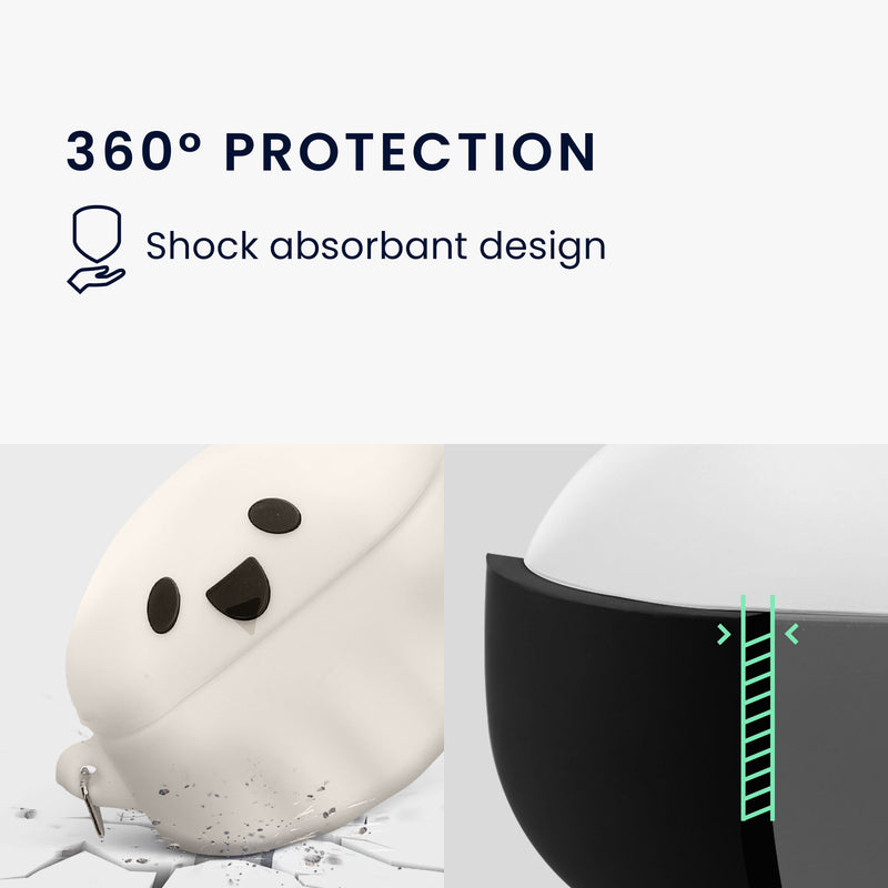 Silicone Case for Anker Soundcore P40i Ghost Design