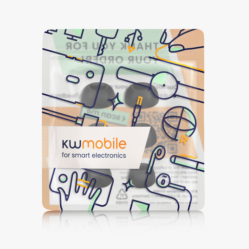 kwmobile Ear Pads compatible with Anker Soundcore P40i / Soundcore P20i