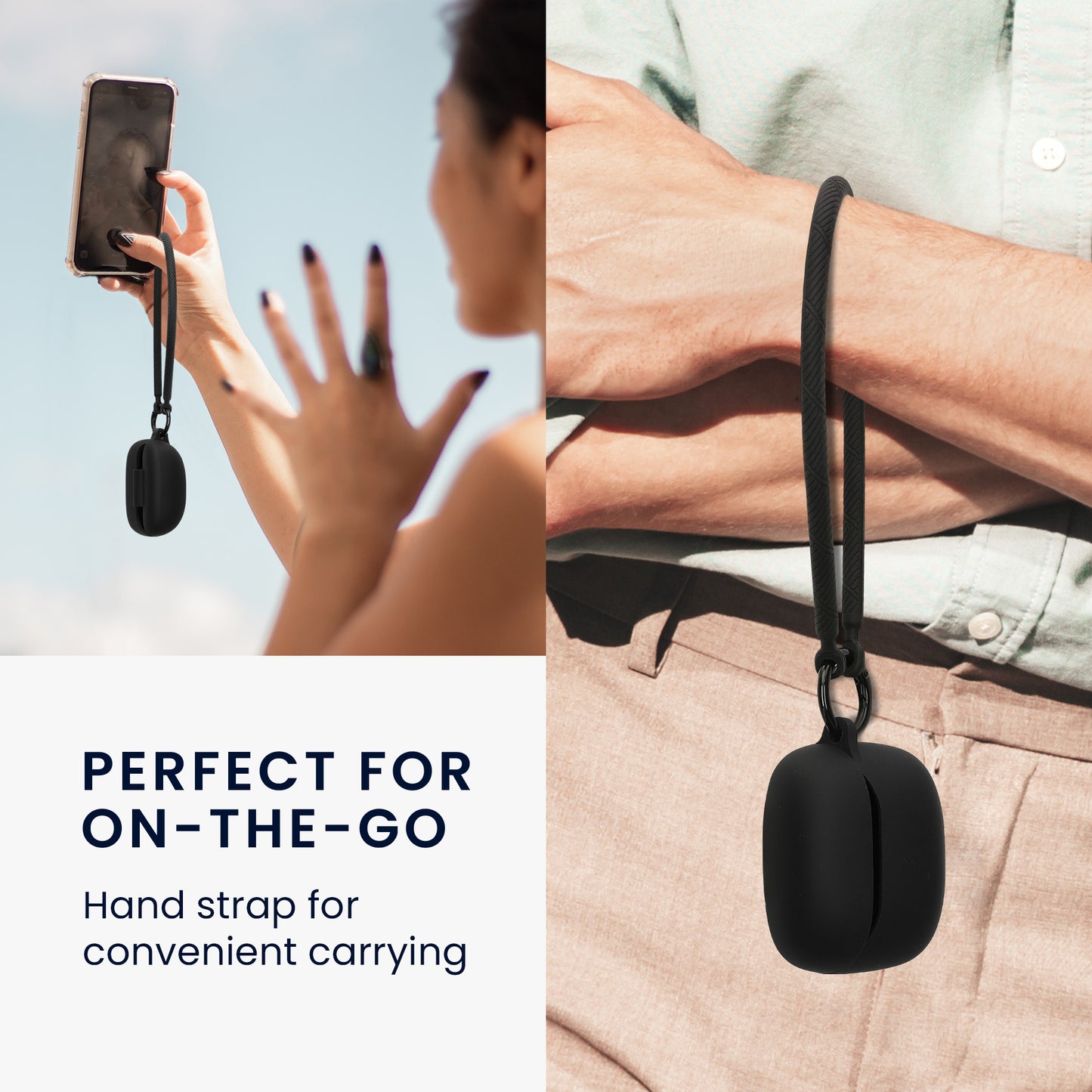 kwmobile Case compatible with JBL Tune Beam 2 Headphones