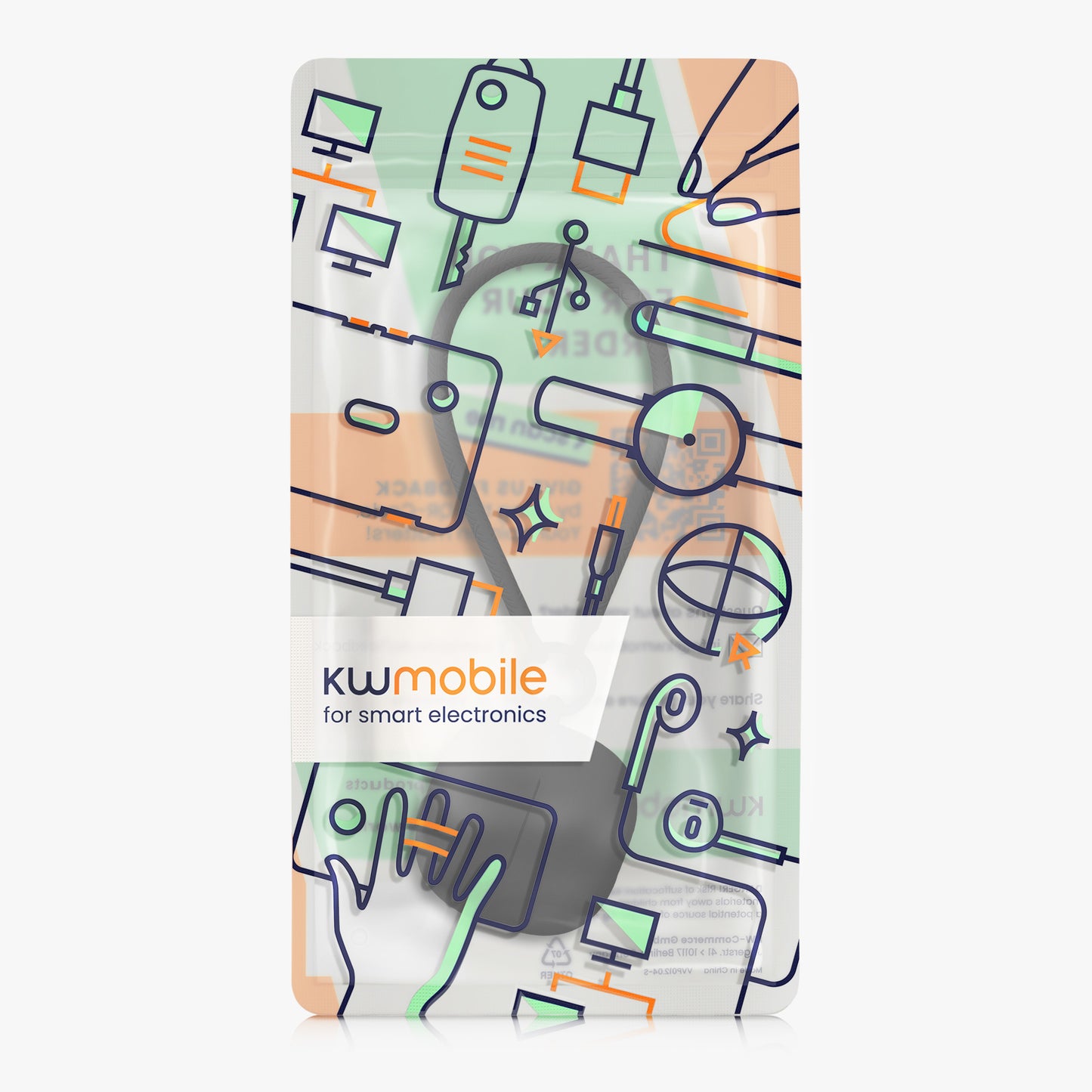 kwmobile Case Compatible with Xiaomi Redmi Buds 6 Lite Headphones
