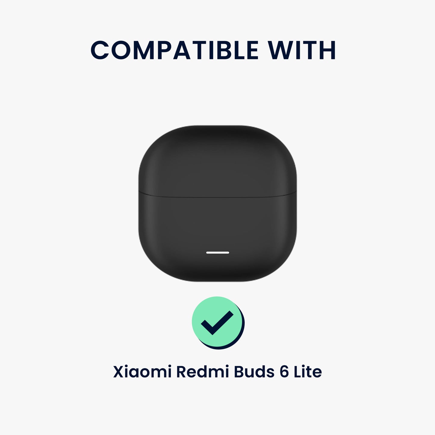 kwmobile Case Compatible with Xiaomi Redmi Buds 6 Lite Headphones