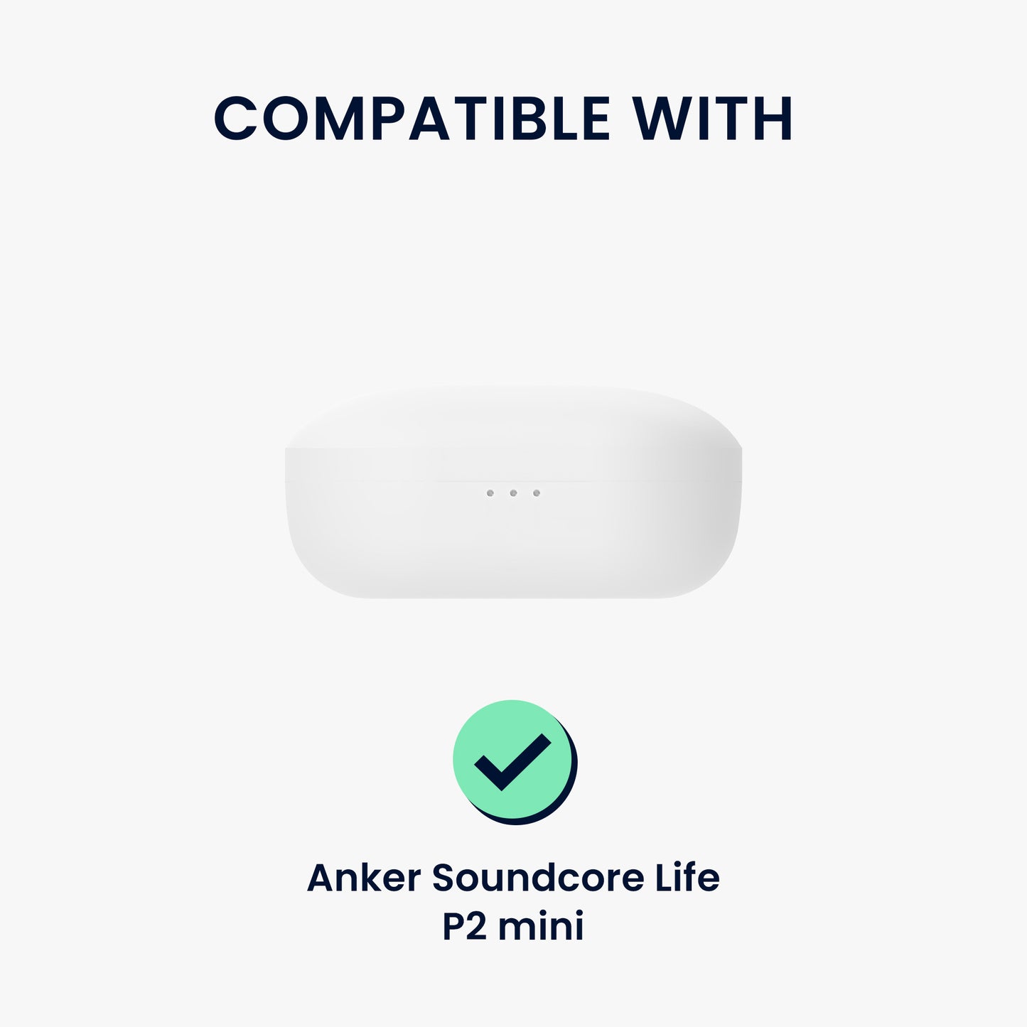 kwmobile Case Compatible with Anker Soundcore Life P2 mini Headphones