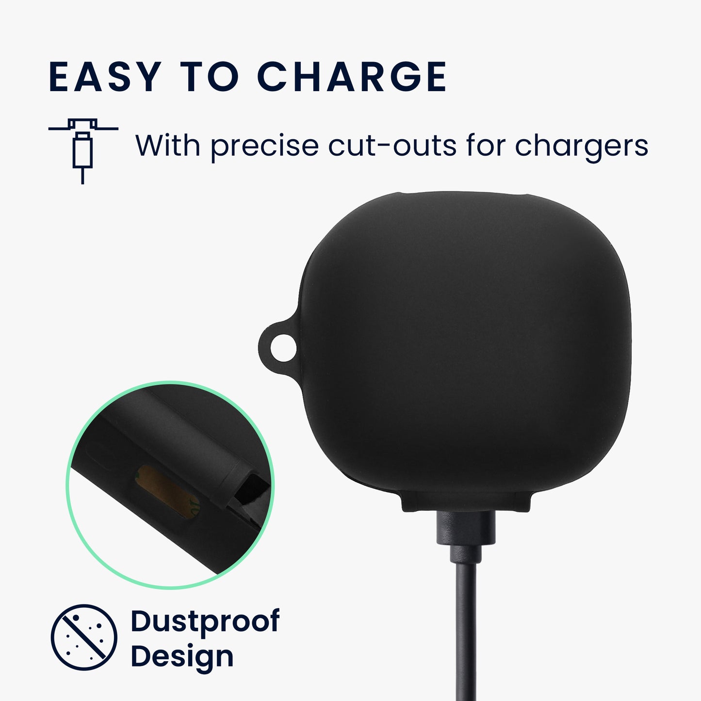 kwmobile Case Compatible with Anker Soundcore P40i Headphones
