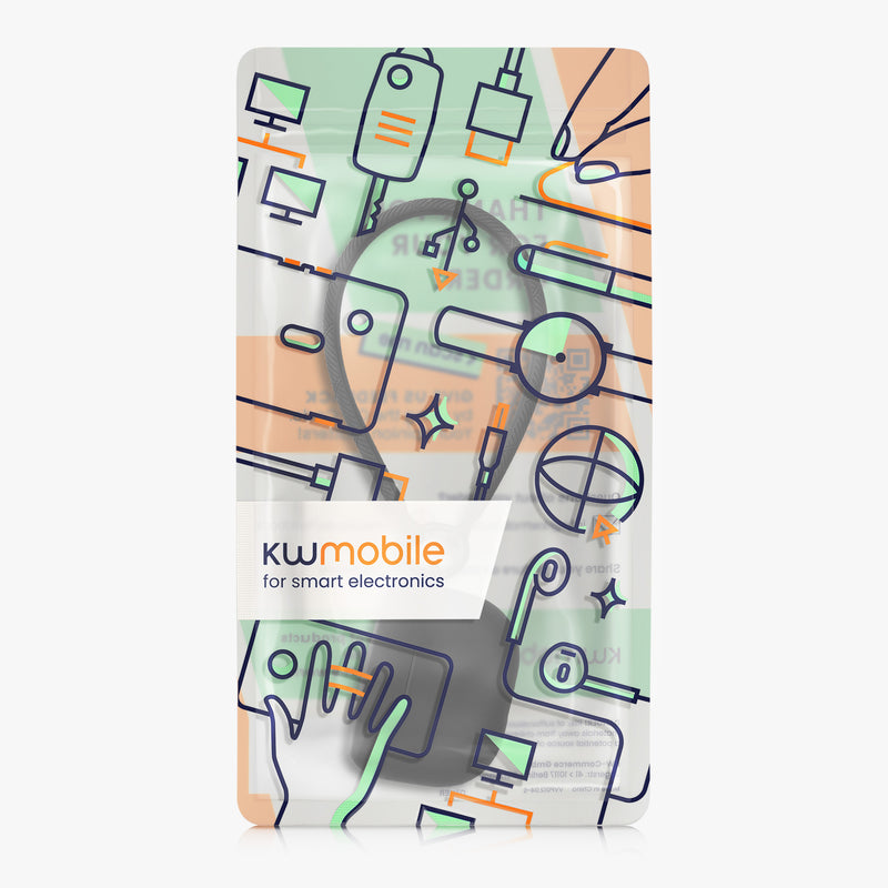 kwmobile Case Compatible with Jabra Elite 8 Active Headphones