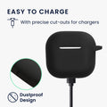 kwmobile Case Compatible with Apple AirPods 4 Headphones
