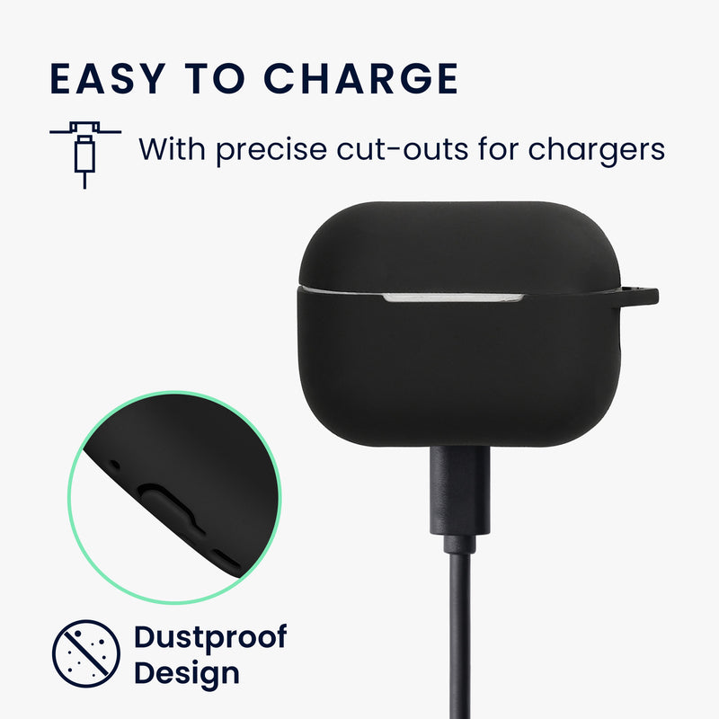 kwmobile Case Compatible with Apple Airpods Pro 2 Headphones