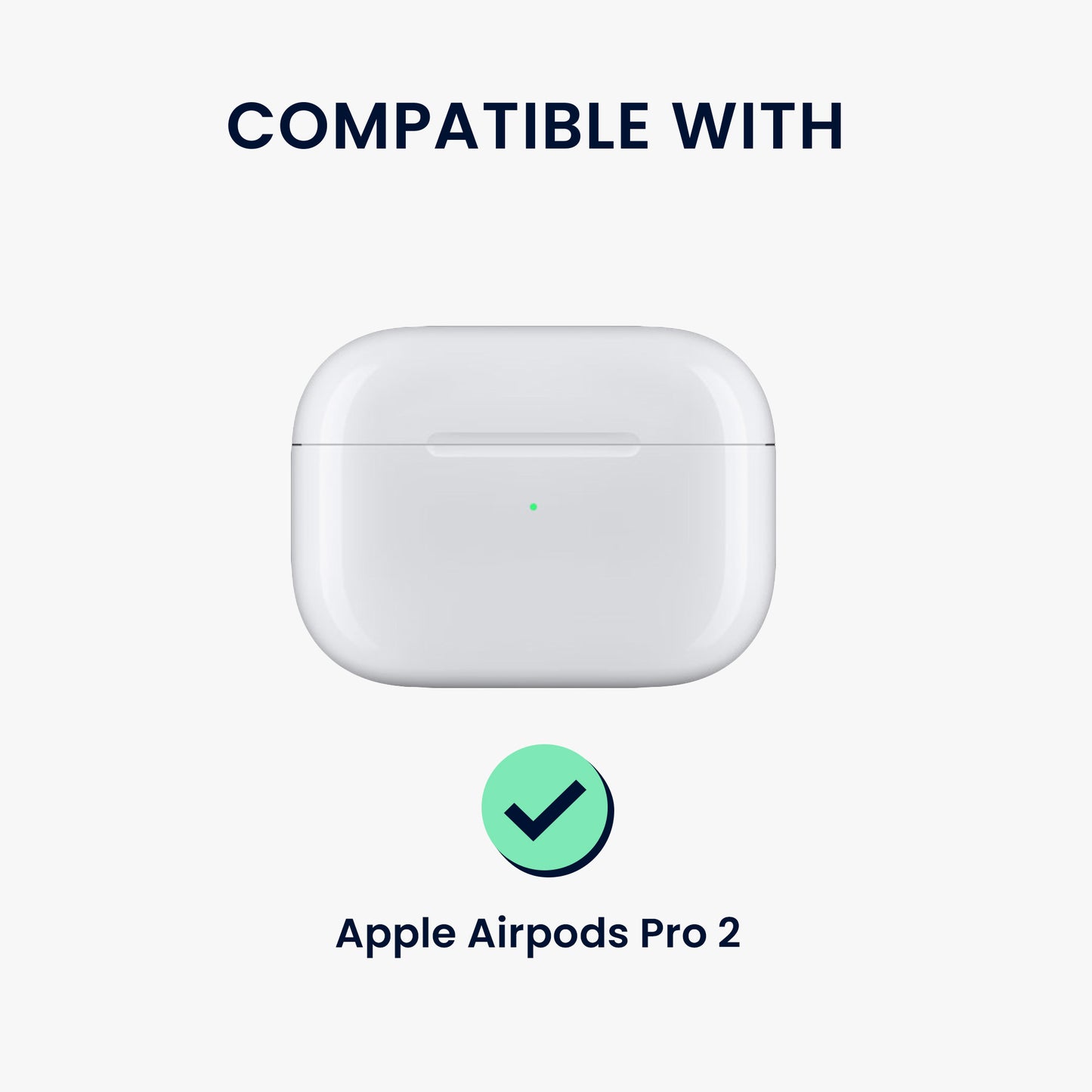 kwmobile Case Compatible with Apple Airpods Pro 2 Headphones